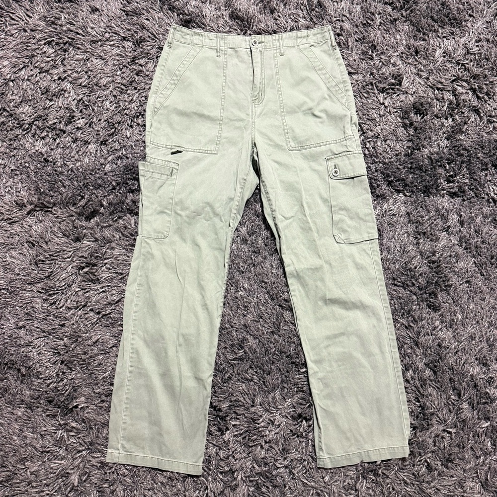 pistola Olive Green Utility Cargo Pants - Picture 5 of 12